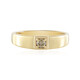 I2 Schokoladen-Brillant-Goldring