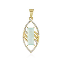 Paraiba-Opal-Silberanhänger