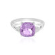 Lavendel-Amethyst-Silberring