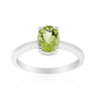 Ouro Verde-Quarz-Silberring
