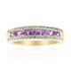 Purpurfarbener Ceylon-Saphir-Goldring