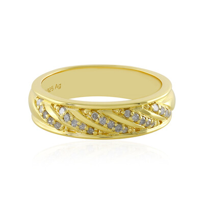 I4 (J) Diamant-Silberring