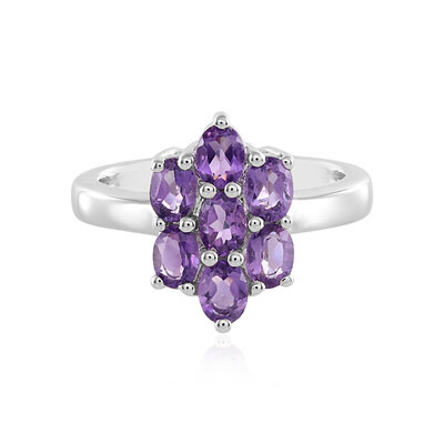Amethyst-Silberring
