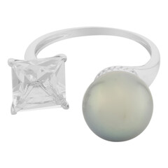 Tahitiperlen-Goldring (TPC)
