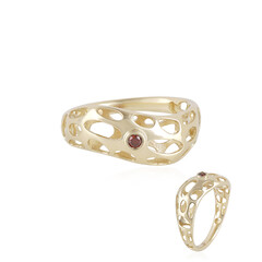 Roter I1 Brillant-Goldring (Ornaments by de Melo)