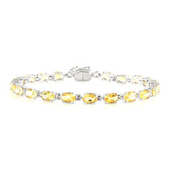 Citrin-Silberarmband