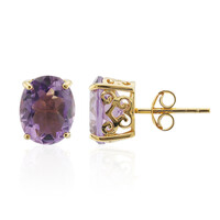 Amethyst-Silberohrringe