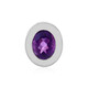 Amethyst-Silberanhänger (MONOSONO COLLECTION)