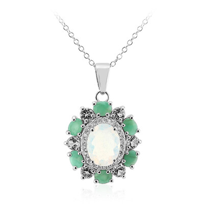 Welo-Opal-Silberhalskette