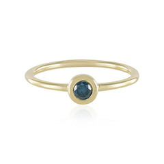Blauer I3 Brillant-Goldring
