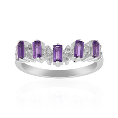 Sambia-Amethyst-Silberring