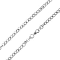 Silber-Panzerkette - 8,4 g - 45 cm