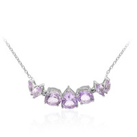 Amethyst-Silbercollier