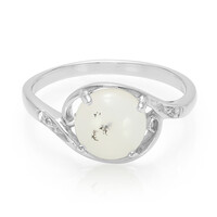 Dendriten-Achat-Silberring