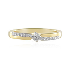 I2 (I) Diamant-Silberring