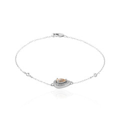 Morganit-Silberarmband