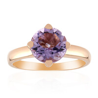 Lavendel-Amethyst-Silberring