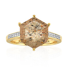 Australischer Sonnenstein-Goldring