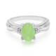 Chrysopras-Silberring