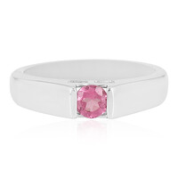 Pinkfarbener Turmalin-Silberring