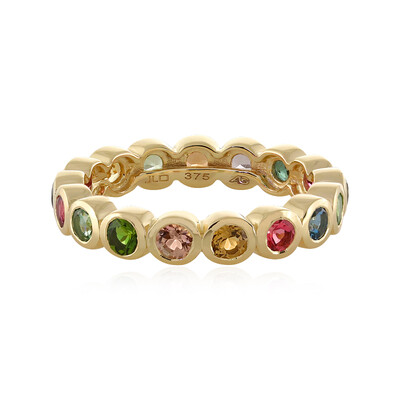 Turmalin-Goldring (Adela Gold)