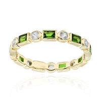 Russischer Diopsid-Goldring