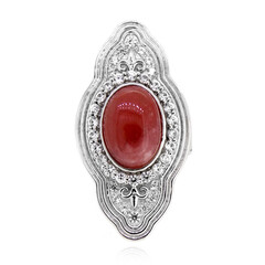 Rhodochrosit-Silberring (Dallas Prince Designs)