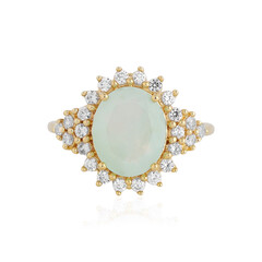 Paraiba-Opal-Silberring