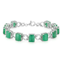 Sao Francisco-Smaragd-Silberarmband