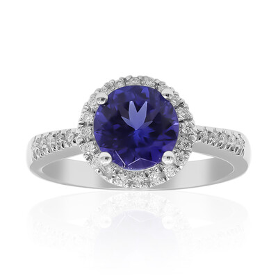 AAA-Tansanit-Goldring (CIRARI)