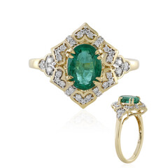 AAA-Sambia-Smaragd-Goldring (D'vyere)