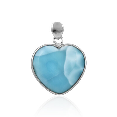 Larimar-Silberanhänger