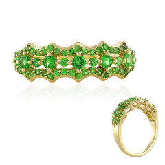 Tsavorit-Goldring (Adela Gold)