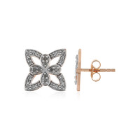 I3 (I) Diamant-Silberohrringe