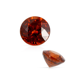 Abendroter Zirkon- 2,164 ct