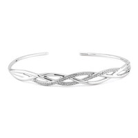 I3 (I) Diamant-Silberarmreif