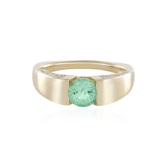 Russischer Smaragd-Goldring (de Melo)