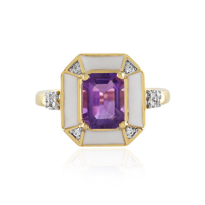 Amethyst-Silberring (M de Luca)
