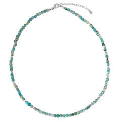 Larimar-Silberhalskette