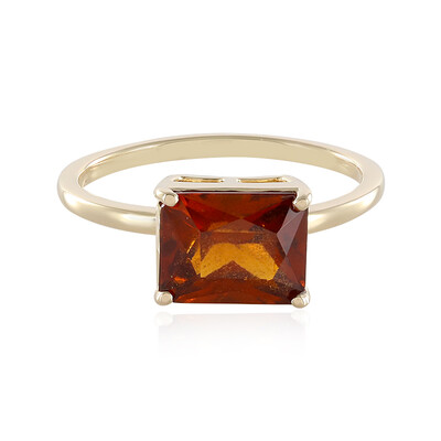 Hessonit-Granat-Goldring