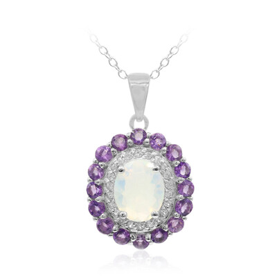 Welo-Opal-Silberhalskette