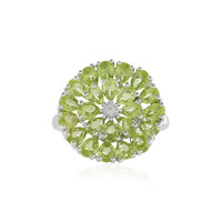 Peridot-Silberring