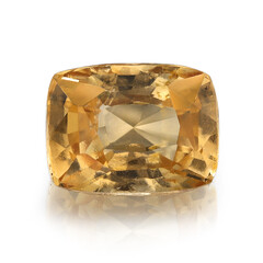 Grossular-Edelstein 3,44 ct in Sammler-Box