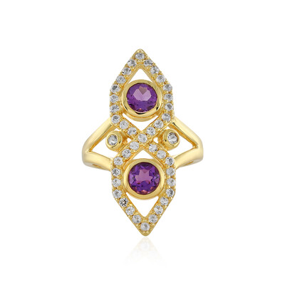 Uruguay-Amethyst-Silberring
