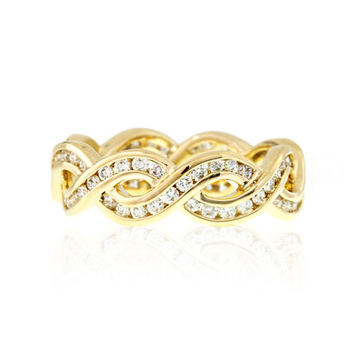 Lupenreiner (F) Brillant-Goldring (LUCENT DIAMONDS)