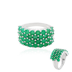 Brasilianischer Smaragd-Goldring (de Melo)