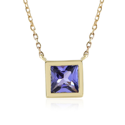 AAA-Tansanit-Goldcollier
