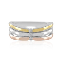 I3 (J) Brillant-Silberring