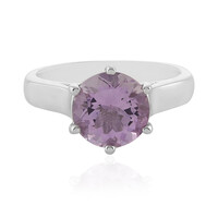 Lavendel-Amethyst-Silberring