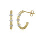 I4 (J) Diamant-Goldohrringe (Ornaments by de Melo)